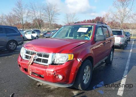 2012 Ford Escape Xlt z USA, uszkodzony, nr VIN 1FMCU0D73CKC22772